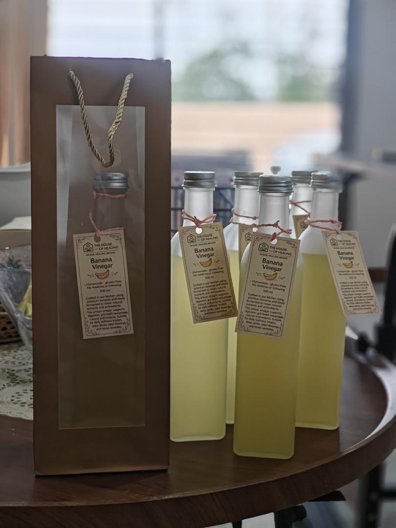 House Crafted Banana Vinegar (500ml)